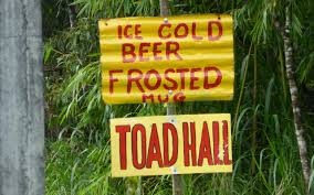Toad Hall Signage